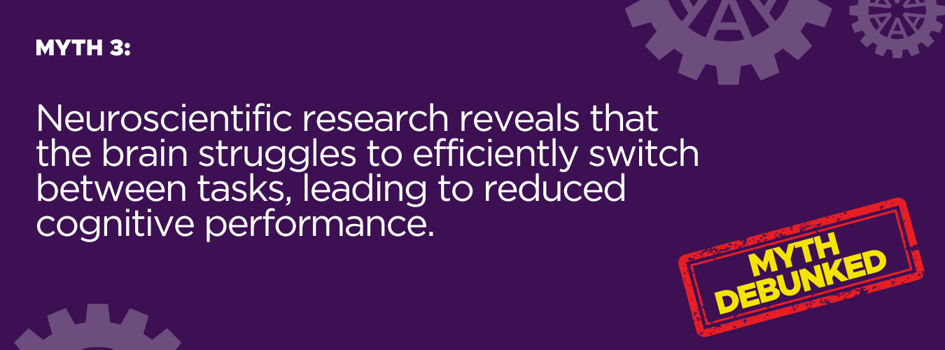 Myth 3 Multitasking Improves Learning
